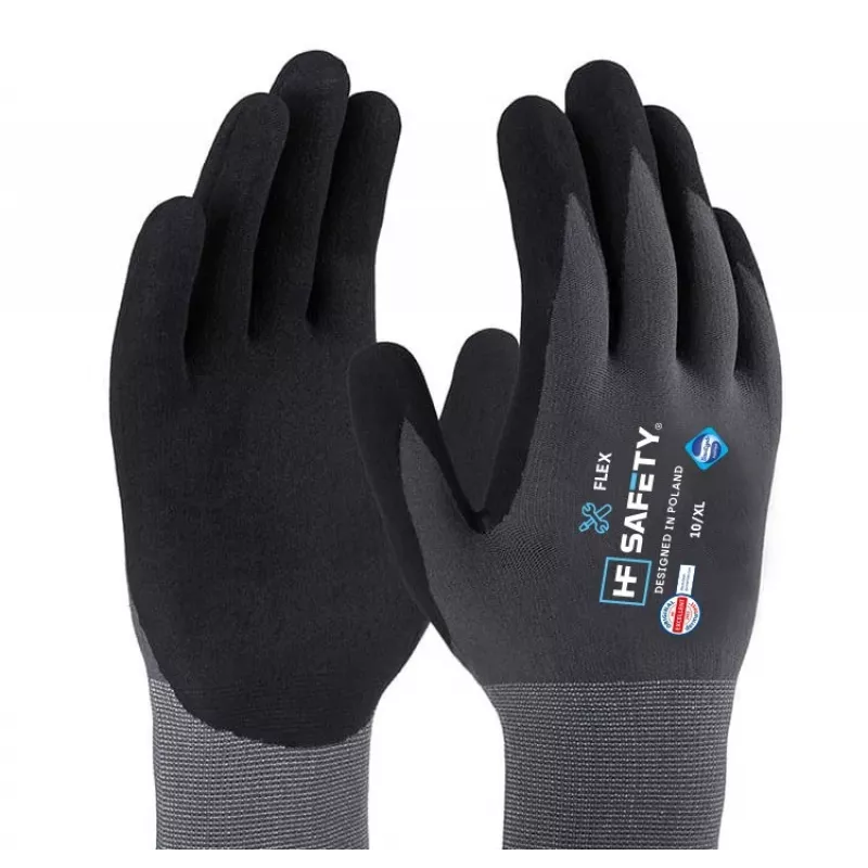 Luvas de proteção Extralink HF Safety Flex 12 pares, tamanho 8/M