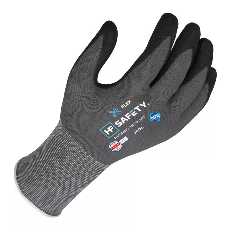 Luvas de proteção Extralink HF Safety Flex 12 pares, tamanho 8/M