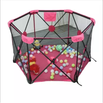 Extralink andador infantil e parque de bolas - piscina dobrável para crianças, 120x68cm, cinzento