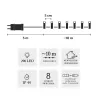 Extralink EX.73271 cordão de luzes LED, 200 LED, branco frio, 10 m + 3 m, interior/exterior