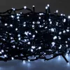 Extralink EX.73271 cordão de luzes LED, 200 LED, branco frio, 10 m + 3 m, interior/exterior