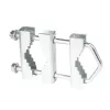 Extralink conector de mastro M8 montagem aço galvanizado