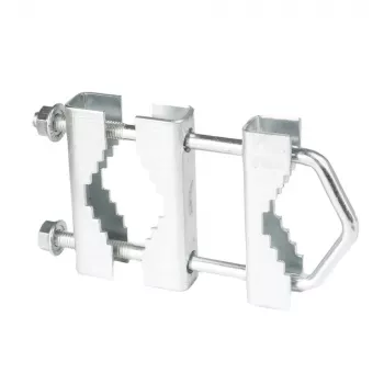 Extralink conector de mastro M8 montagem aço galvanizado