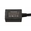 Extralink Inversor PoE 1 porta, entrada 1x 1000Mb/s RJ45/fêmea 10-30V, saída 48V