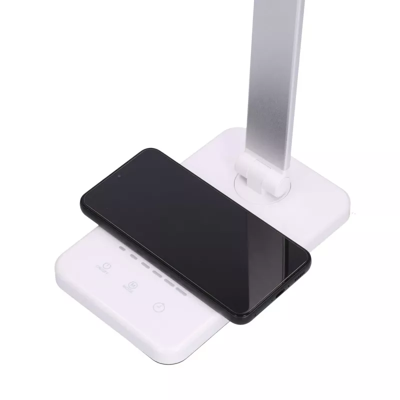 Candeeiro de secretária Extralink Smart Life com carregamento sem fios 10W LED carregador Qi