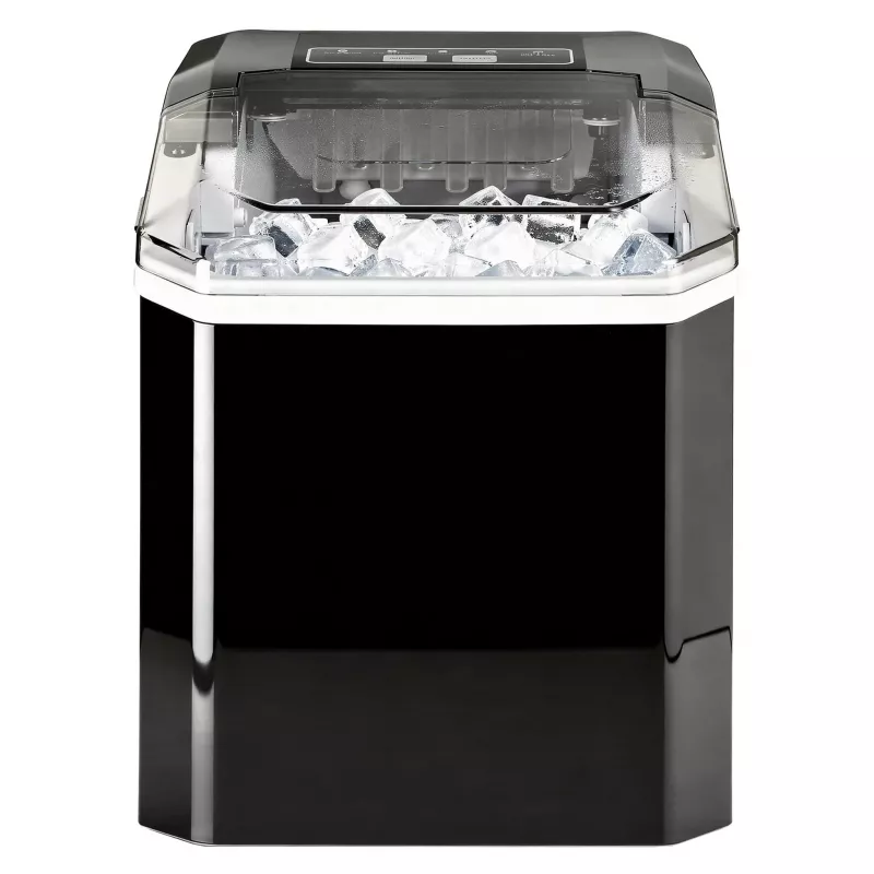 Extralink SmartLife Cube Ice Lite máquina de cubos de gelo - 12 kg/24h, depósito de 1,8L, Bullet Ice, preto