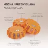 Extralink Smartlife luz de sinalização LED, USB-C, âmbar, IP67