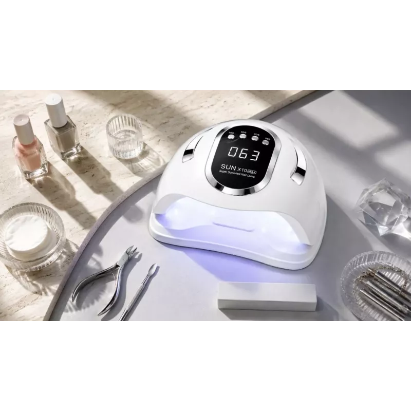 EXTRALINK Stay Beauty X5 Max lâmpada de unhas UV-LED 80W para vernizes híbridos