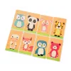 Livro de puzzles magnético EXTRALINK TOYS Animals 68 peças