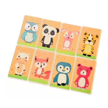 Livro de puzzles magnético EXTRALINK TOYS Animals 68 peças