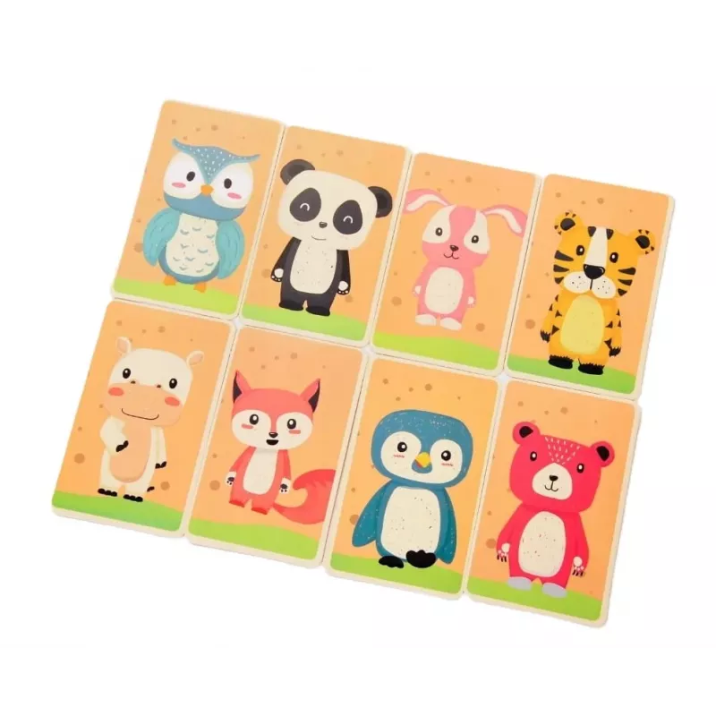 Livro de puzzles magnético EXTRALINK TOYS Animals 68 peças