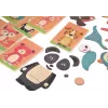 Livro de puzzles magnético EXTRALINK TOYS Animals 68 peças