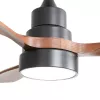 Extralink Walnut Dark 48 Ventoinha de teto inteligente WiFi, Nogueira escura, 122 cm, controlo por app