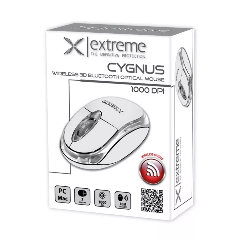 Rato ótico Bluetooth Extreme XM106W 1000 DPI