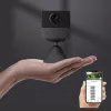 Câmara de vigilância com bateria EZVIZ CB2 2K+ 3MP 4G LTE com visão noturna a cores, IP65, deteção PIR, áudio bidirecional, microSD até 512 GB