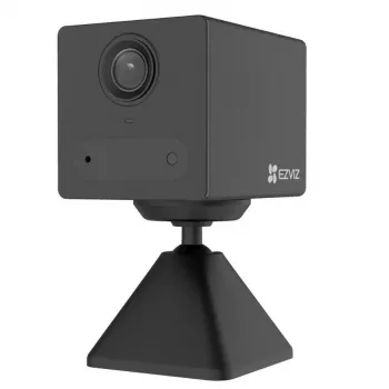 Câmara de vigilância com bateria EZVIZ CB2 2K+ 3MP 4G LTE com visão noturna a cores, IP65, deteção PIR, áudio bidirecional, microSD até 512 GB
