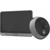 Ezviz CS-CP4 2MP visor digital Wi-Fi para porta com ecrã de 4,3 polegadas, prateado