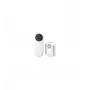 EZVIZ CSDB25MP conjunto de campainha de vídeo com bateria e campainha sem fios, resolução 2K+, campo de visão 176°, IP65, bateria 5200 mAh, microSD até 256GB, compatível com Alexa/Google