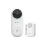 EZVIZ DB2C campainha de vídeo sem fios 1080p Full HD, campo de visão de 160°, visão noturna, áudio bidirecional, IP65, a bateria, funciona com Alexa/Google Assistant