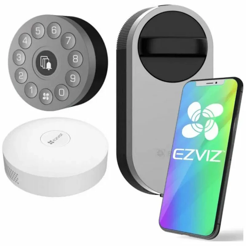 EZVIZ DL01S-DIY kit de fechadura inteligente com teclado e A3 Hub