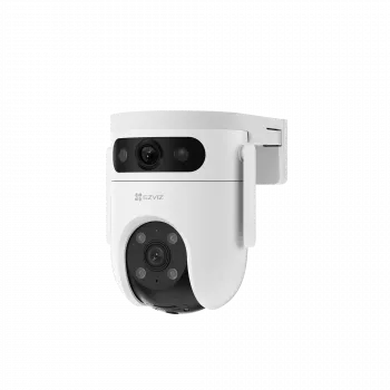 EZVIZ Câmara Pan/Tilt, Dual-Lens, 4G, CS-H9C, PTZ, 5+5 MP, 2,8mm/6mm, IP65, H.264/H.265, Micro SD, Máx. 512 GB