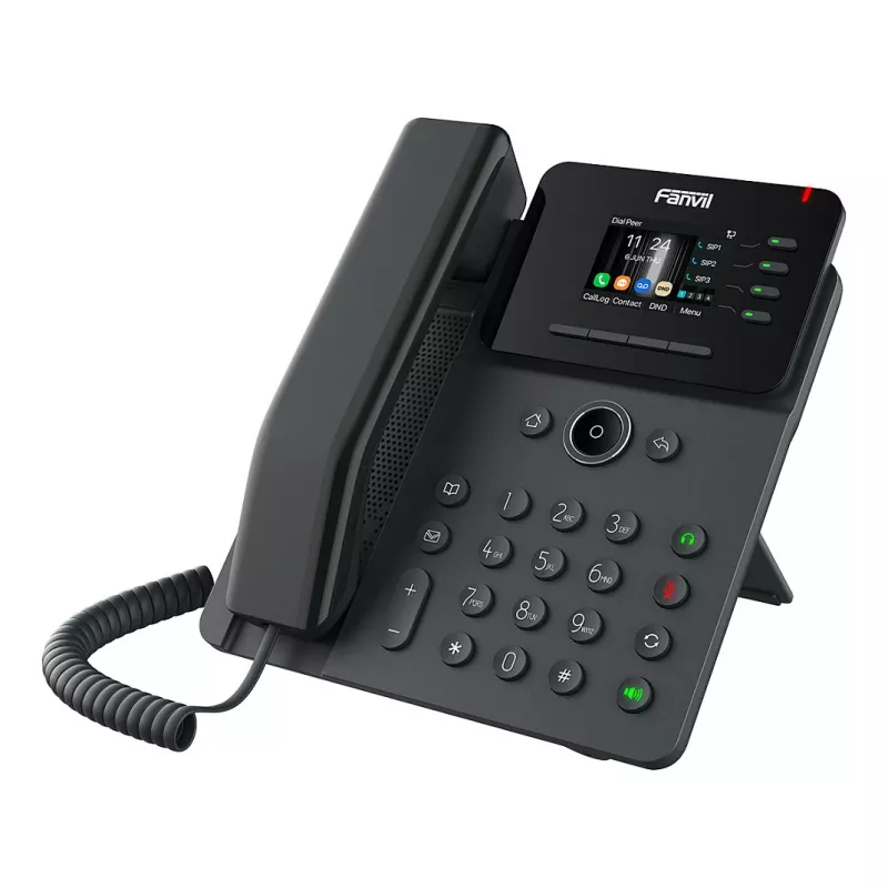 Telefone empresarial Fanvil V61W Prime – SIP/PoE/Gigabit, Wi-Fi e Bluetooth