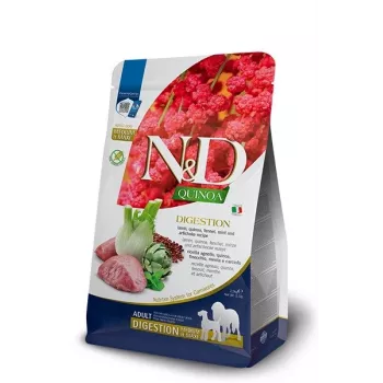 FARMINA N&D Quinoa Digestion Adult Medium Maxi Cordeiro Ração Seca para Cães - 7 kg