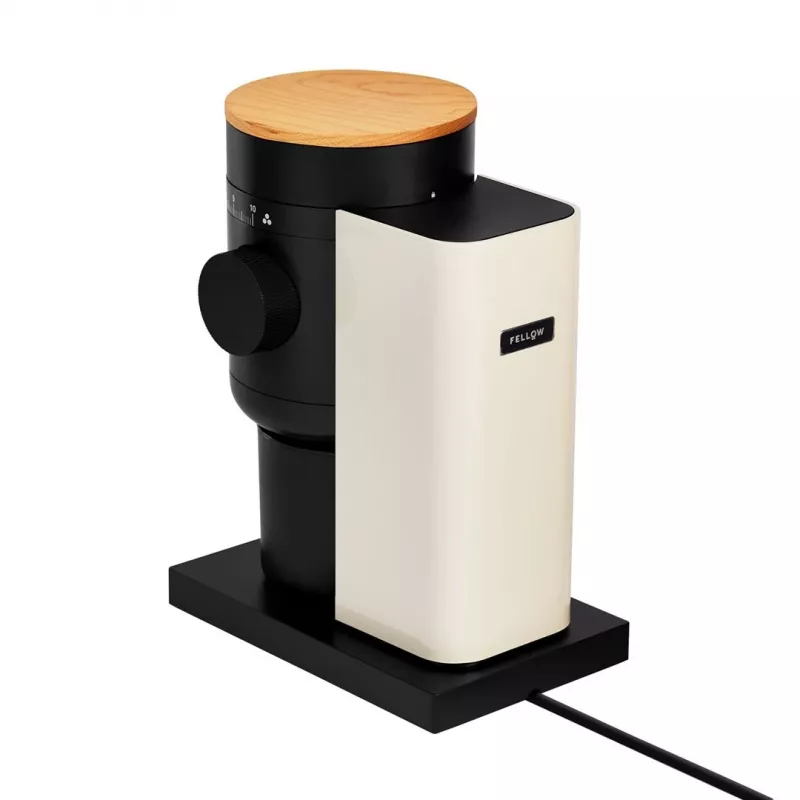 Moinho de café automático Fellow OPUS GEN 2, mós cónicas, 41+ definições, Sesam-Beige