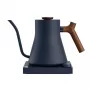 Fellow Stagg EKG PRO chaleira elétrica pour-over 0,9 l azul pedra com puxador em nogueira