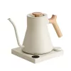 Fellow Stagg EKG PRO Chaleira elétrica pour-over 900ml bege sésamo com cabo de madeira