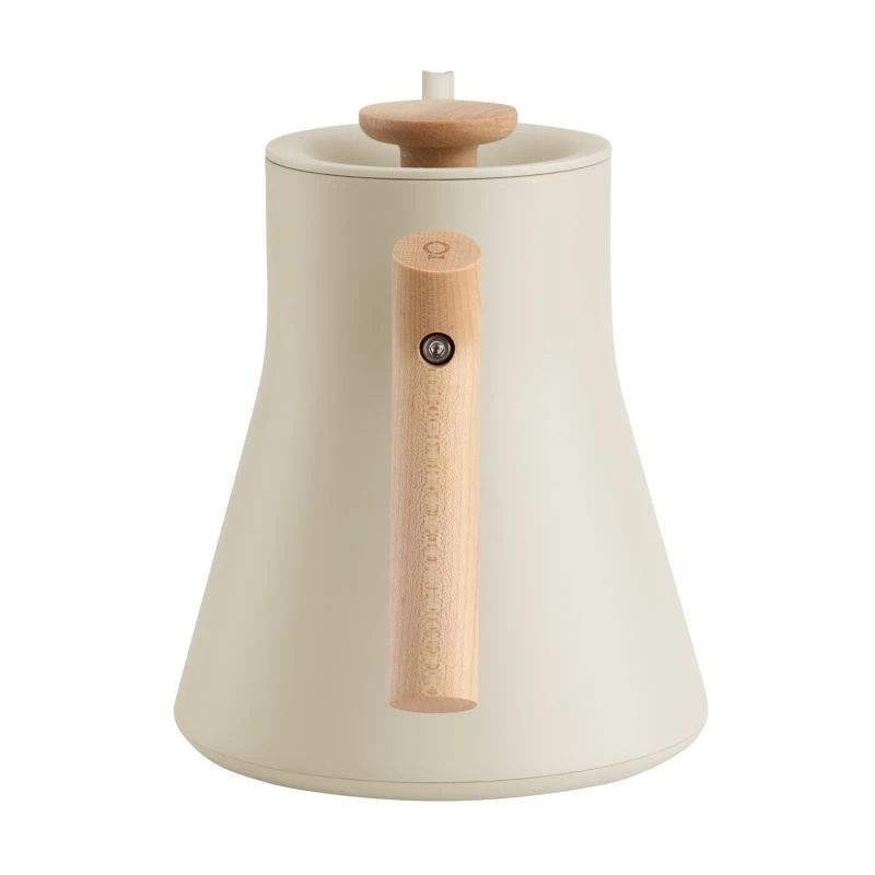 Fellow Stagg EKG PRO Chaleira elétrica pour-over 900ml bege sésamo com cabo de madeira