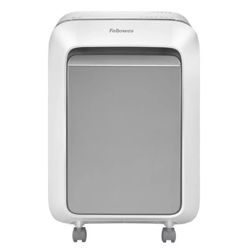 Destruidora de documentos Fellowes Powershred LX211 Micro-Cut, 15 folhas, 23 litros, branco