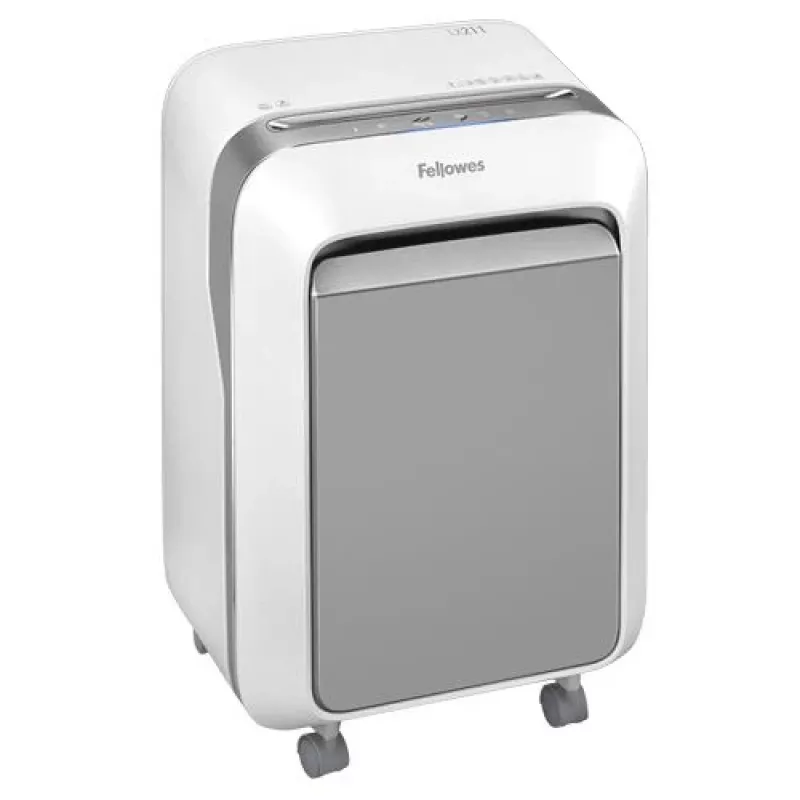 Destruidora de documentos Fellowes Powershred LX211 Micro-Cut, 15 folhas, 23 litros, branco