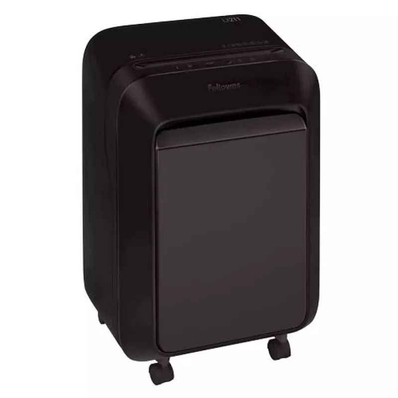 Destruidora de papel Fellowes Powershred LX211 Micro-Cut, preta, 15 folhas, 23 litros