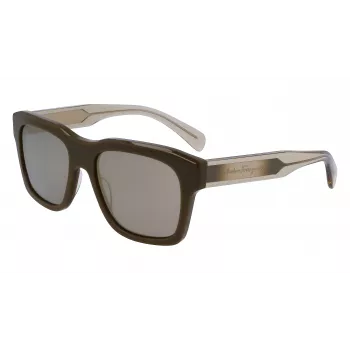 FERRAGAMO Óculos de sol de homem SF1087S561832 Dark Havana cinzento 56/18/145 mm