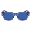 FERRAGAMO óculos de sol de homem SF2010S522143 - armação retangular de acetato, proteção UV400, lentes de 52 mm