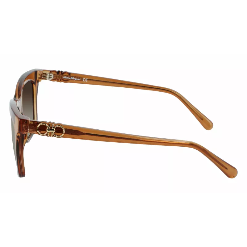 Óculos de sol FERRAGAMO SF1027S-210 mulher Havana castanho 55mm
