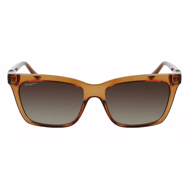 Óculos de sol FERRAGAMO SF1027S-210 mulher Havana castanho 55mm