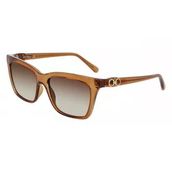 Óculos de sol FERRAGAMO SF1027S-210 mulher Havana castanho 55mm
