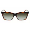 Ferragamo SF1027S-214 óculos de sol de mulher Havana acetato quadrado castanho degradê 55mm
