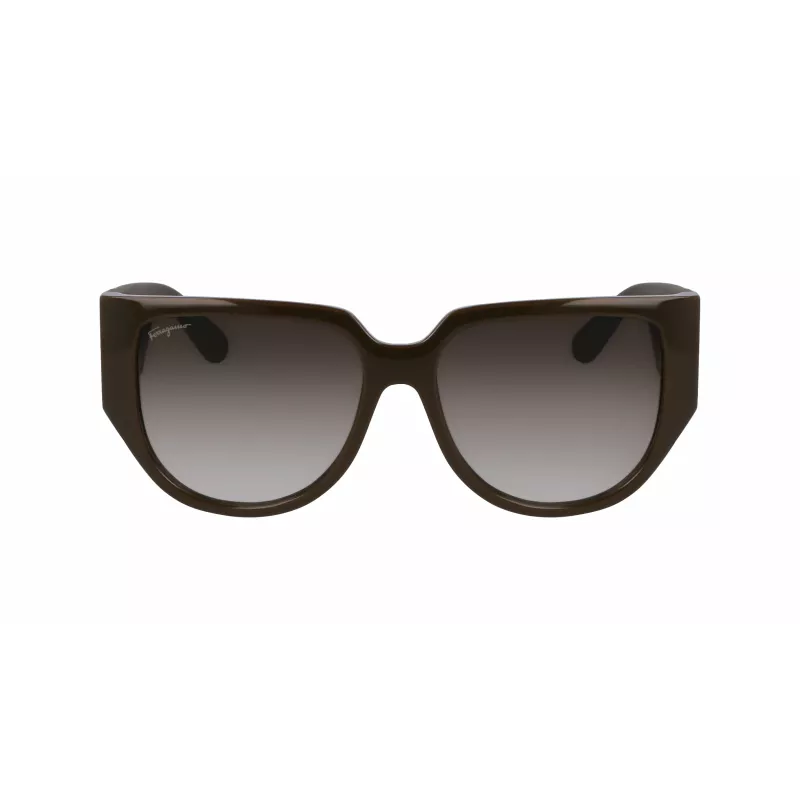 Ferragamo SF1088SE-324 óculos de sol de mulher borboleta Havana castanho degradê 57mm