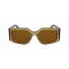 Óculos de sol de mulher FERRAGAMO SF1101S541833 - armação em acetato preta, lentes cinzentas degradê, 54 mm