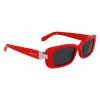 Óculos de sol Ferragamo SF1105S521760 para mulher modelo borboleta Havana castanho degradê 52 mm
