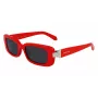 Óculos de sol Ferragamo SF1105S521760 para mulher modelo borboleta Havana castanho degradê 52 mm
