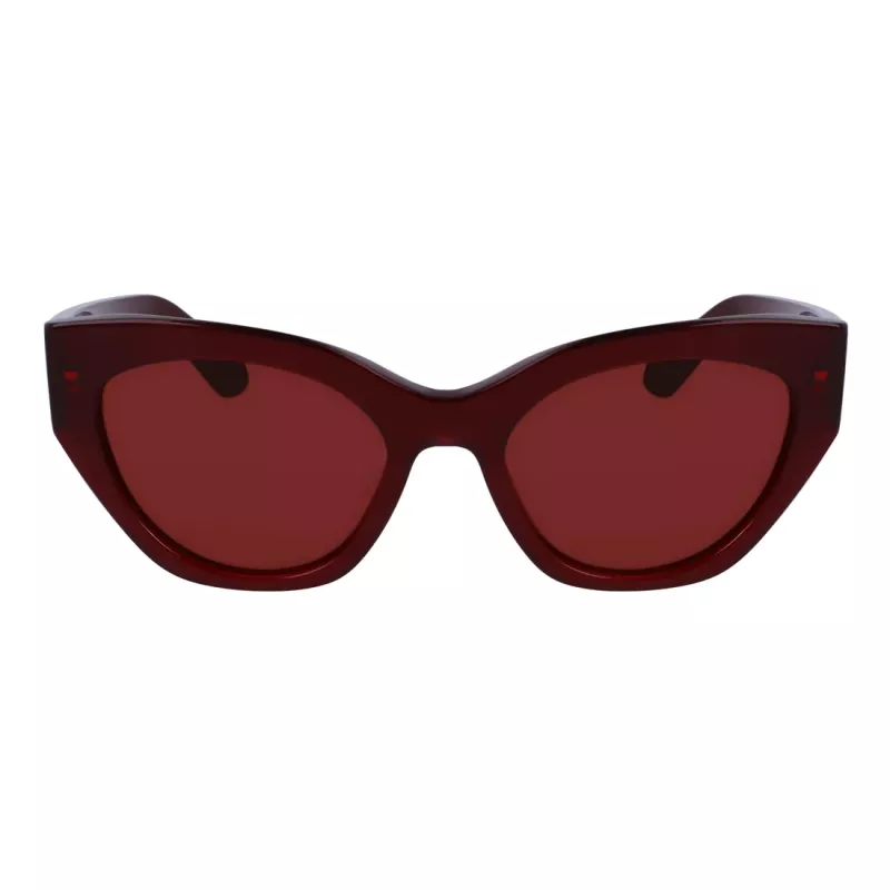 Óculos de sol Ferragamo SF1107S552065 mulher retangulares acetato Havana Brown gradiente 55/20/140 mm