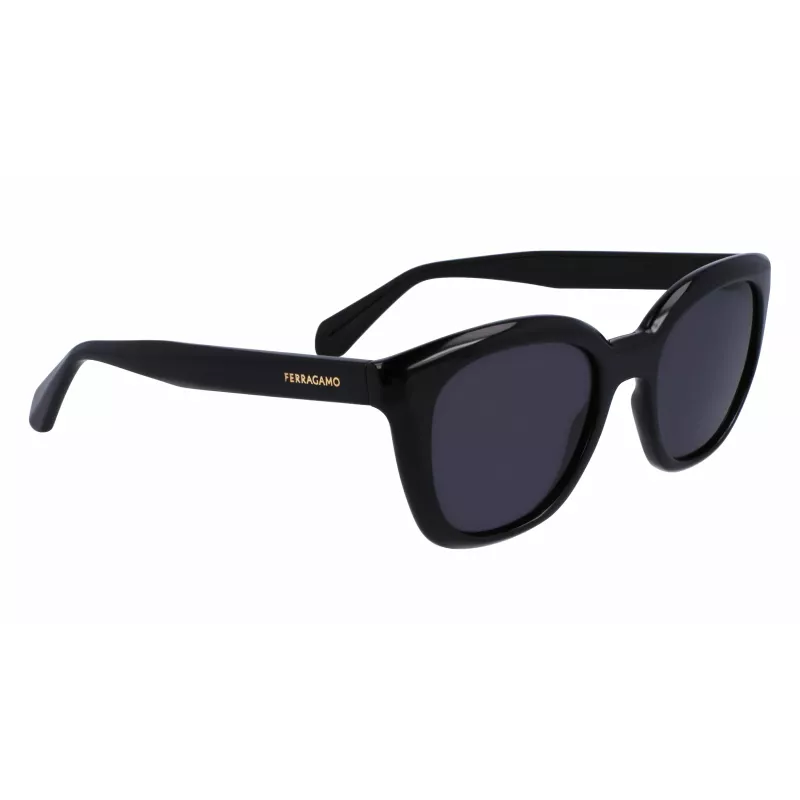 FERRAGAMO SF2000S522100 Óculos de sol mulher Havana Armação de acetato Lentes cinzentas degradê 52/21/145 mm