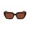 Óculos de sol de mulher FERRAGAMO SF2002S-233 Havana acetato castanho degradê 55/18/140 mm