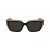 Óculos de sol de mulher FERRAGAMO SF2002S-327 Havana acetato castanho degradê 55mm