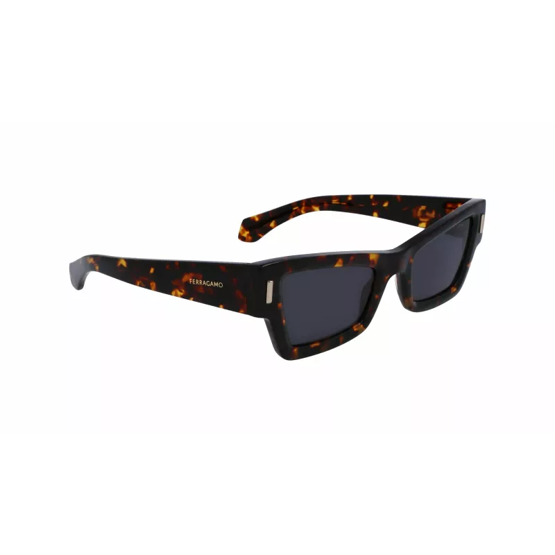 Óculos de sol de mulher FERRAGAMO SF2006S-242 Havana acetato borboleta 53mm