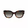 FERRAGAMO SF2007S-240 óculos de sol de mulher em forma de olho de gato Havana castanho degradê 51 mm